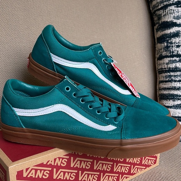 Vans Old Skool Quetzal Green / Gum mens - Picture 11 of 16